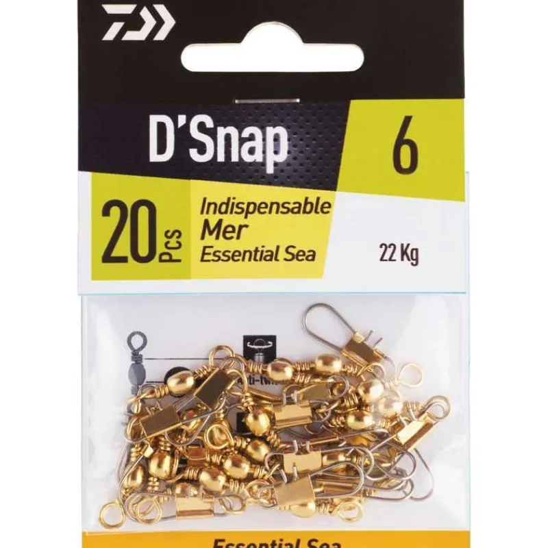 Daiwa Emerillon Agrafe Indispensable Mer - Par 20