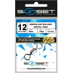 Sunset Emerillon Rolling Swivel Inox St-S-1069