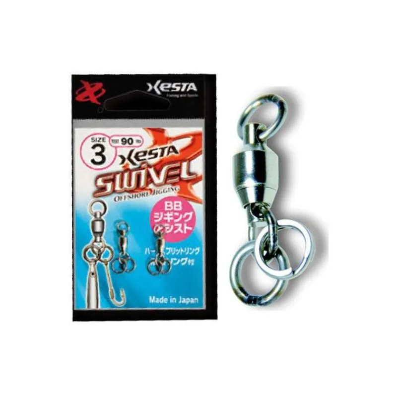 Xesta Emerillon Swivel Offshore Jigging - Par 2
