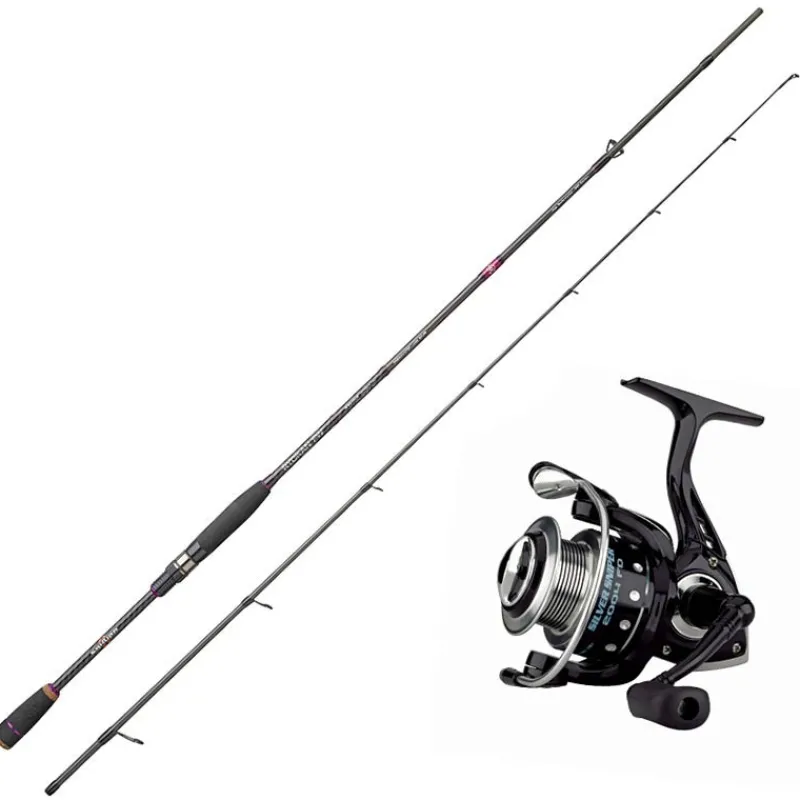 Sakura Ensemble Spinning Ryokan Sw Spinning + Moulinet Spinning Silver Sniper Fd