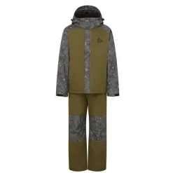 Trakker Ensemble Veste, Polaire Et Salopette Homme Cr2 3-Piece Winter Suit Camo