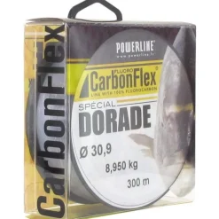 Powerline Fluorocarbone Carbonflex Dorade Gris - 300M