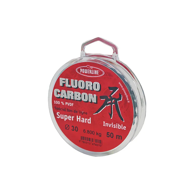Powerline Fluorocarbone Special Bas De Ligne 50M