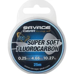 Savage Gear Fluorocarbone Super Soft Egi Leader - 25M
