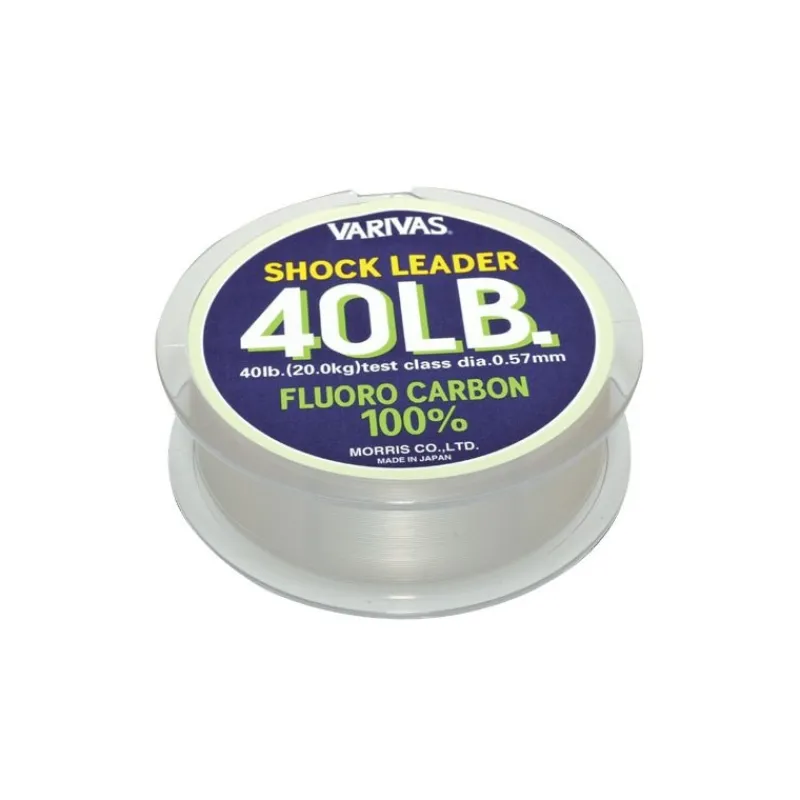 Varivas Fluorocarbone Shock Leader 100% - 30M