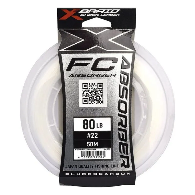 X-Braid Fluorocarbone Fc Absorber X023 - 50M