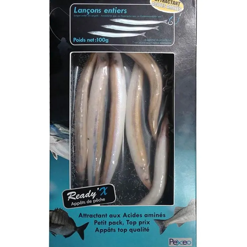 Pexeo Grands Lançons Entiers Surgelés Ready'x