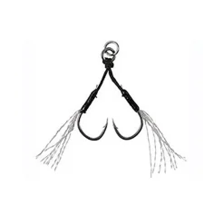 Duo Hamecon Assist Drag Metal Assist Hook Double - Par 3