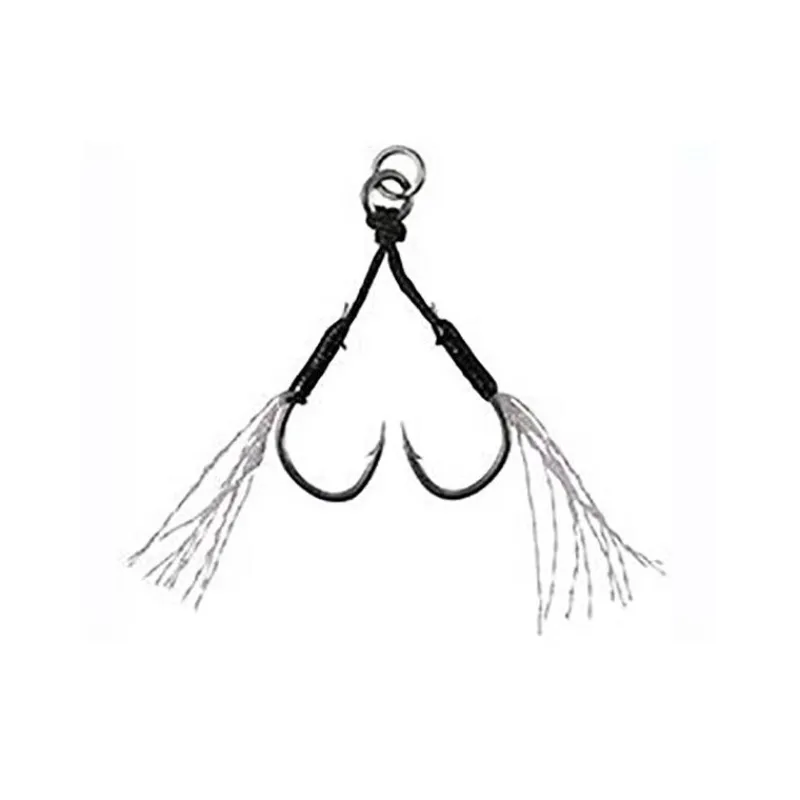 Duo Hamecon Assist Drag Metal Assist Hook Double - Par 3
