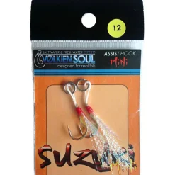 Volkien Hameçon Assist Suzuki Mini - Par 2