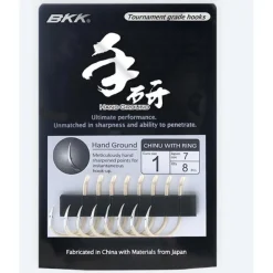 BKK Hameçon Simple Chinu-R Hand Ground
