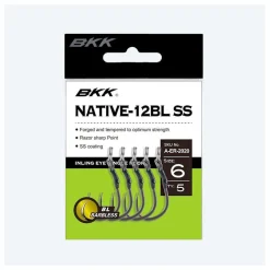 BKK Hameçon Simple Native-12 Bl Ss