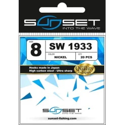 Sunset Hameçon Simple Sunhooks Sw 1933Ni