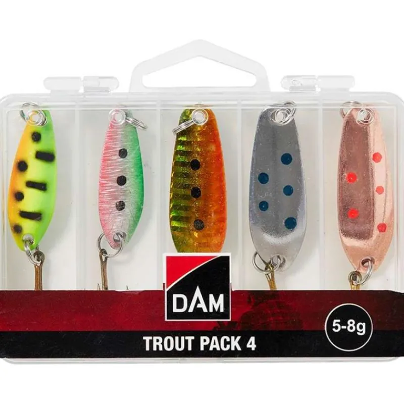 DAM Kit Cuiller Ondulante Trout Pack 4