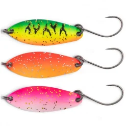 Zebco Kit Cuiller Ondulante Target Fish Ultra Light Trout Spoon