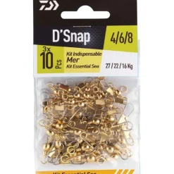 Daiwa Kit Emerillon Agrafe Indispensable Mer