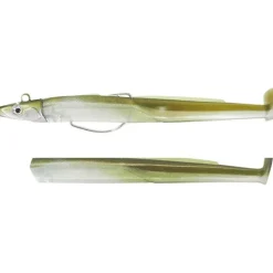 Fiiish Kit Leurre Souple Arme Combo Black Eel 110 + Tete Plombee Offshore