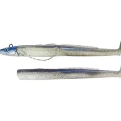 Fiiish Kit Leurre Souple Arme Combo Black Eel 150 + Tete Plombee Shore