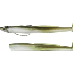Fiiish Kit Leurre Souple Arme Combo Black Eel 150 + Tete Plombee Shallow