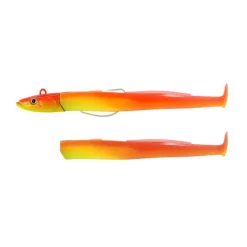 Fiiish Kit Leurre Souple Arme Combo Black Eel 200 + Tete Plombee Offshore