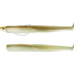 Fiiish Kit Leurre Souple Arme Combo Black Eel 110 + Tete Plombee Shallow