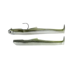 Fiiish Kit Leurre Souple Arme Double Combo Mud Digger 65 + Tete Plombee Light