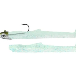 Fiiish Kit Leurre Souple Arme Double Combo Mud Digger 65 + Tete Plombee Heavy