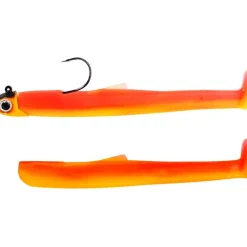 Fiiish Kit Leurre Souple Arme Double Combo Mud Digger 90 + Tete Plombee Light