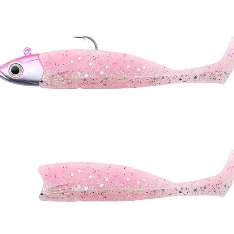 Fiiish Kit Leurre Souple Armé Combo Master Shad 125 + Tête Plombée Heavy