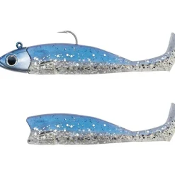 Fiiish Kit Leurre Souple Armé Combo Master Shad 125 + Tête Plombée Medium