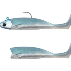 Fiiish Kit Leurre Souple Armé Combo Master Shad 100 + Tête Plombée Medium