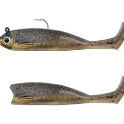 Fiiish Kit Leurre Souple Armé Combo Master Shad 75 + Tête Plombée Light