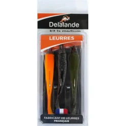 Delalande Kit Leurre Souple Texan Swat Shad Médium