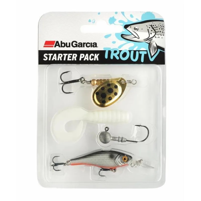 Abu Garcia Kit Leurres Souples Armés Starterpack Trout