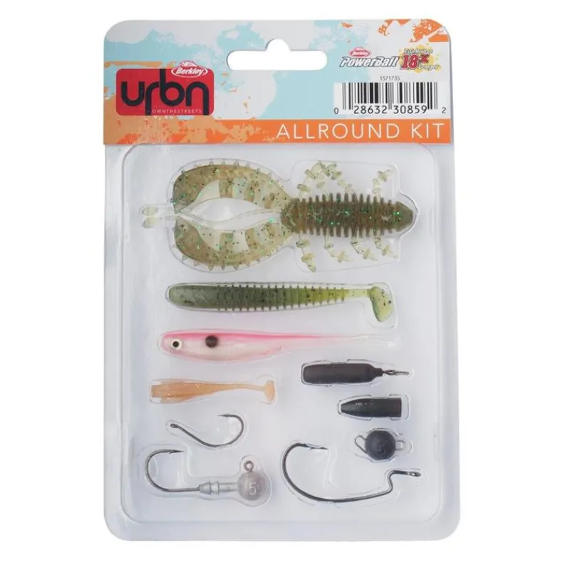 Berkley Kit Leurres Souples Urbn Allround Kit