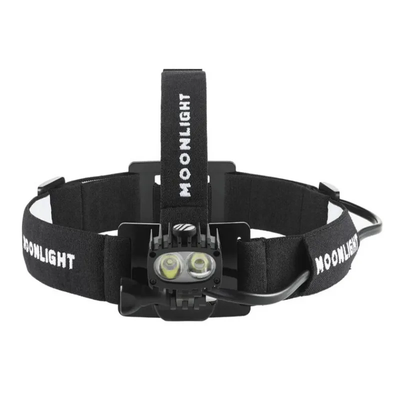 MOONLIGHT Lampe Frontale Bright As Day 2000