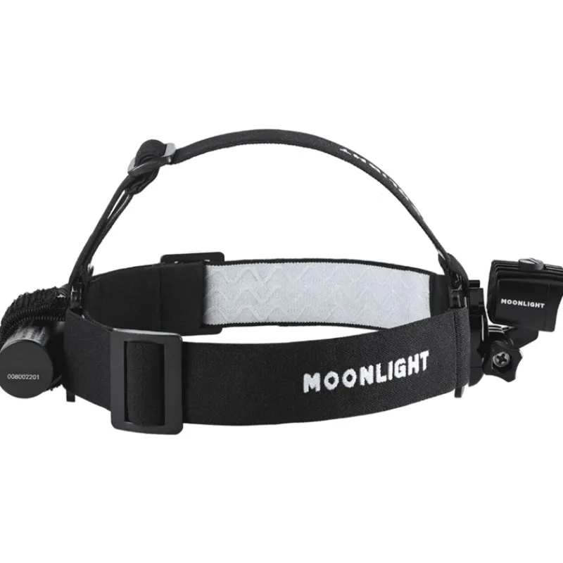 MOONLIGHT Lampe Frontale Bright As Day 800 Ultra Pack Avec Une Batterie Supplémentaire
