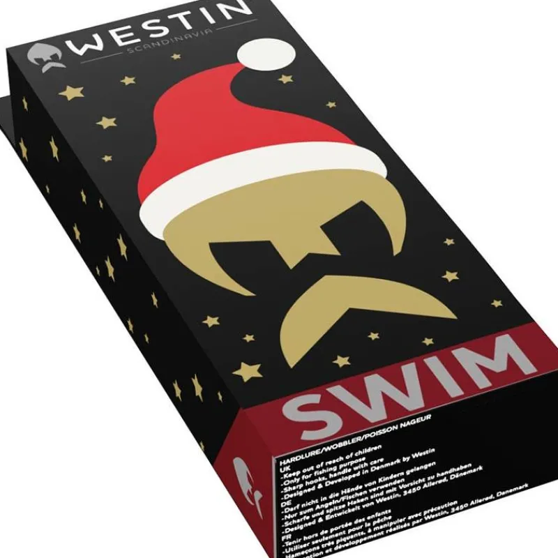 Westin Leurre Mystère Swim Glidebait Christmas Edition - 12Cm