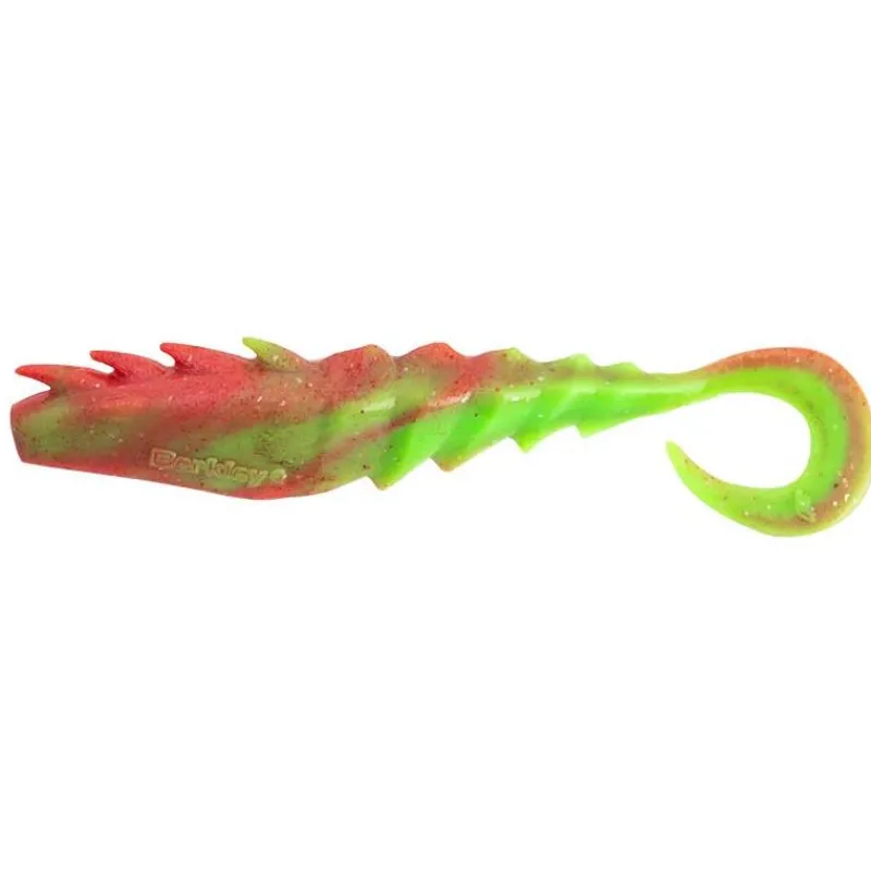 Berkley Leurre Souple Gulp! Nemesis Prawn Curl Tail - 12.5Cm - Par 3
