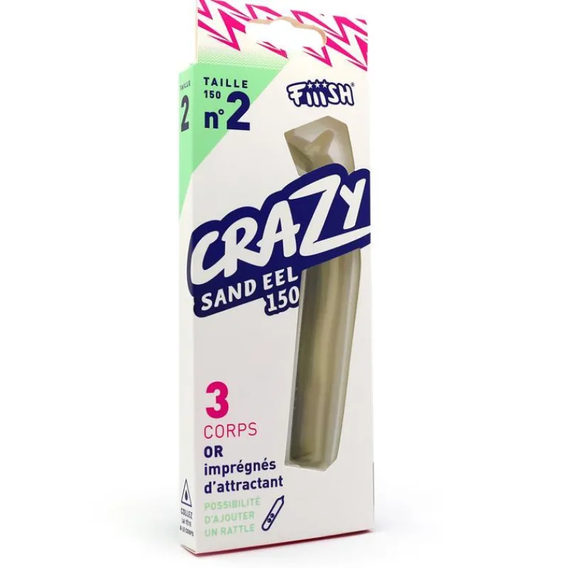 Fiiish Leurre Souple Crazy Sand Eel 150 - Par 3