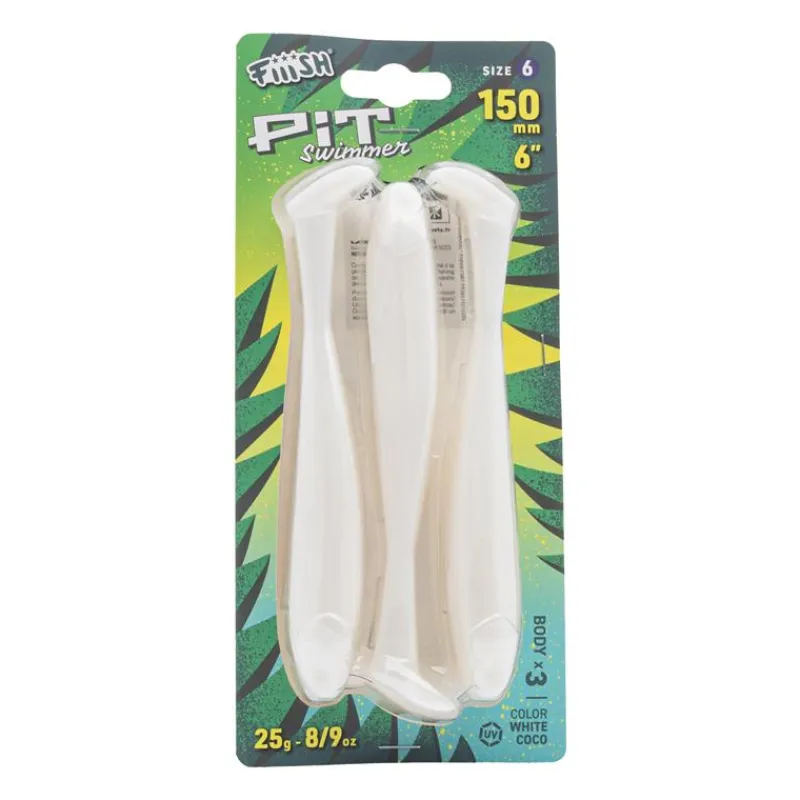 Fiiish Leurre Souple Pit Swimmer 150 - Par 3
