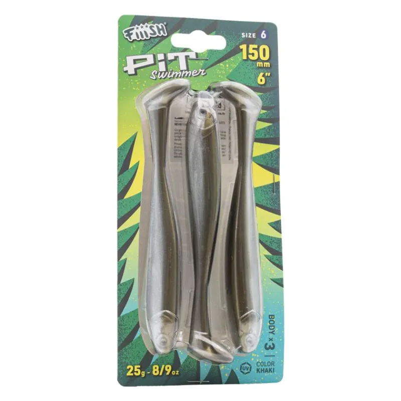 Fiiish Leurre Souple Pit Swimmer 150 - Par 3