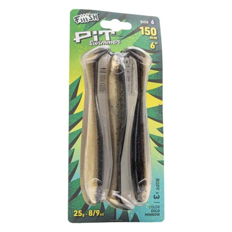 Fiiish Leurre Souple Pit Swimmer 150 - Par 3