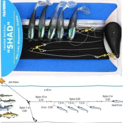 Flashmer Ligne De Traine Bateau Shad