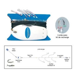 Flashmer Ligne De Traine Bateau Ecoline Maquereau + Kit De Rechange