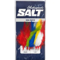 Shakespeare Ligne Montée Salt Rig Mackerel Feathers