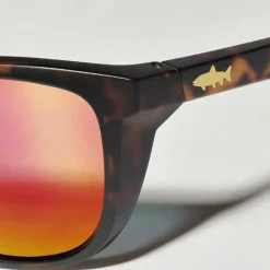 Big Fish 1983 Lunettes Polarisantes Gold Fish Trout Pink Red Iridium