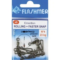Flashmer Émerillon Rolling + Faster Snap