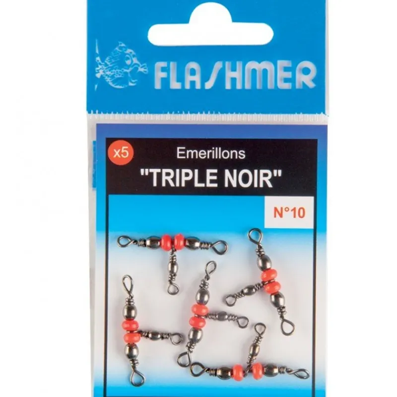 Flashmer Émerillon Triple Noir