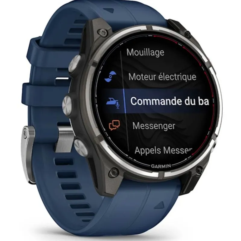Garmin Montre Connectée Gps Quatix 8 Pro Avec Écran Amoled